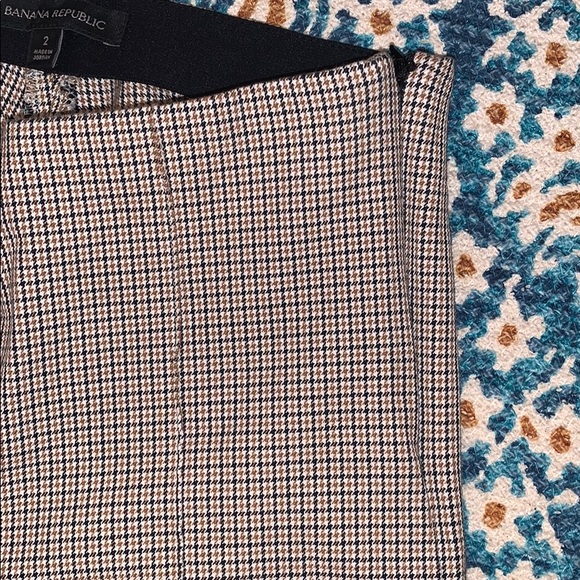 Banana Republic Brown Tweed Skinny Trouser - Picture 4 of 9